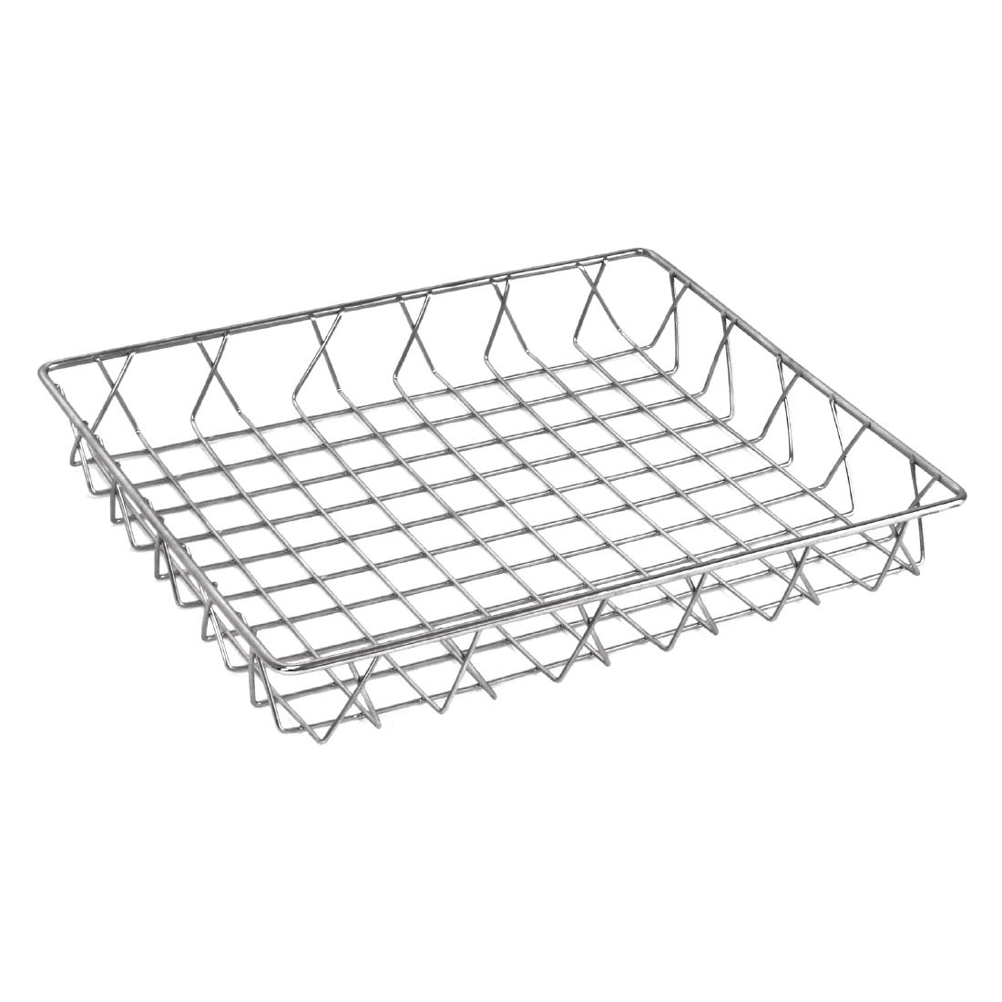 Een Olympia RVS buffetmand 5x30x35cm koop je bij Supplierz BV