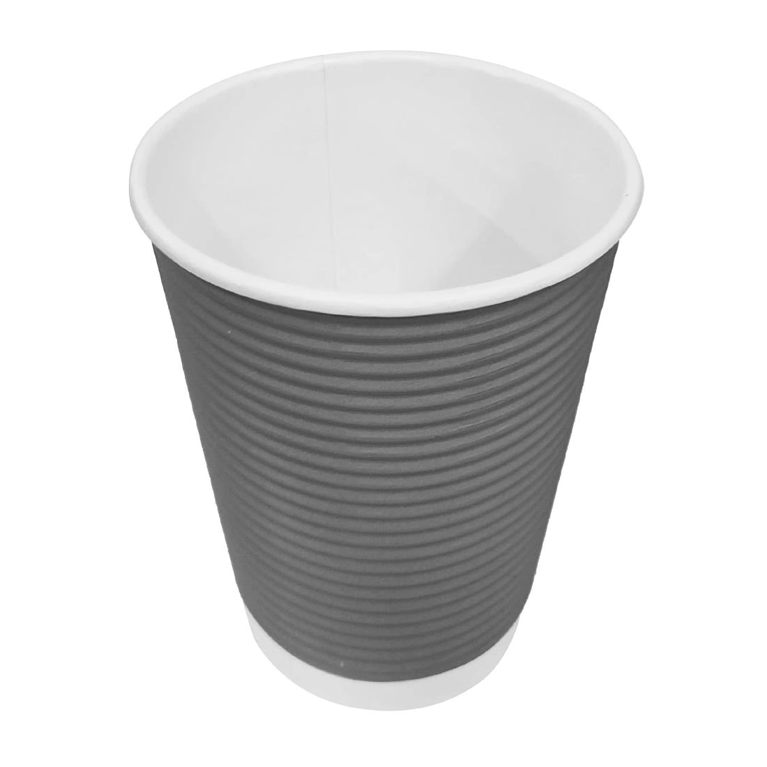 Een Fiesta Recyclable koffiebekers ribbelwand blauwgrijs 225ml (500 stuks) koop je bij Supplierz BV