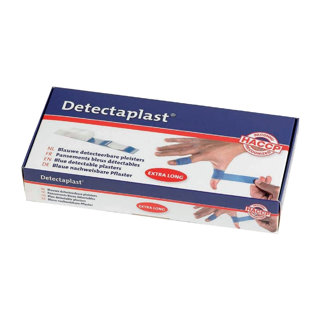 Een Detectaplast Waterdichte Pleister 18 x 2cm - 100 St koop je bij Supplierz BV