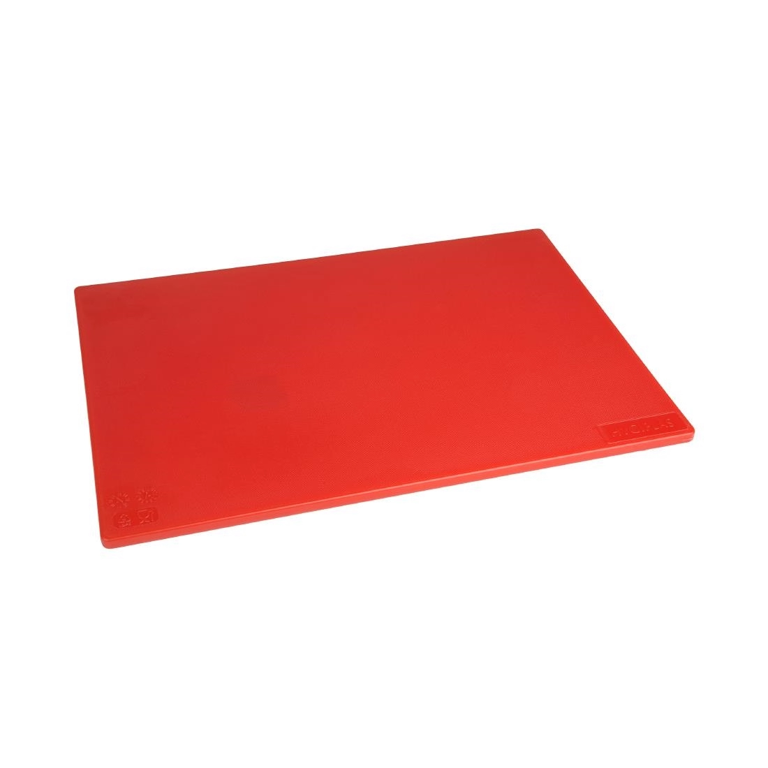 Een Hygiplas antibacteriële LDPE snijplank rood 450x300x10mm koop je bij Supplierz BV