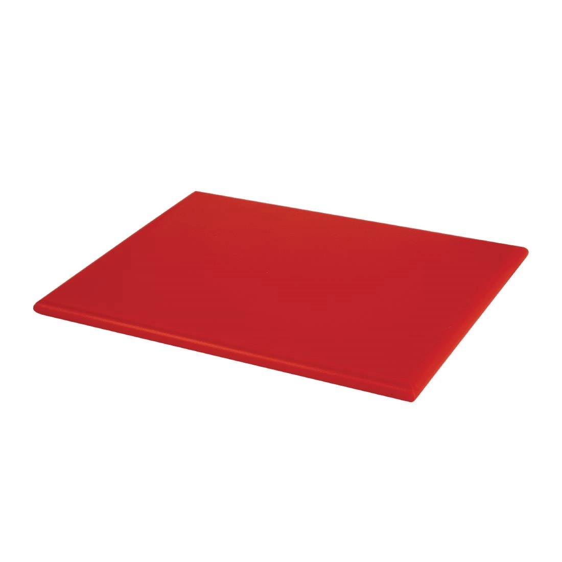 Sie können einen Hygiplas HDPE kleines Schneidebrett rot 300x 225x12mm bei Supplierz BV kaufen