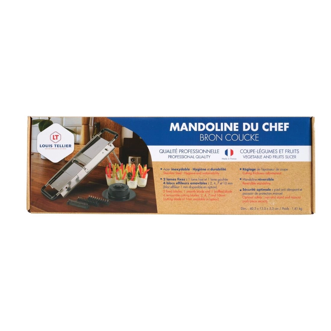 Vous pouvez acheter un Mandoline du Chef réversible Louis Tellier chez Supplierz BV