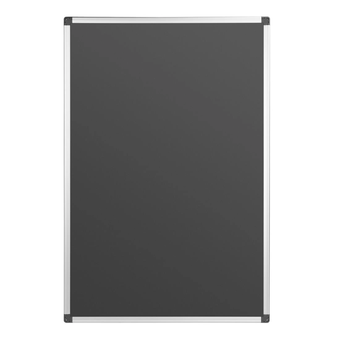 Een Olympia Zwart Magnetisch Bord 600x900mm koop je bij Supplierz BV