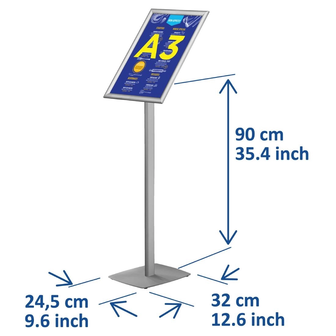 Buy your Europel Infostand Met Klaplijst A3 25mm at Supplierz BV