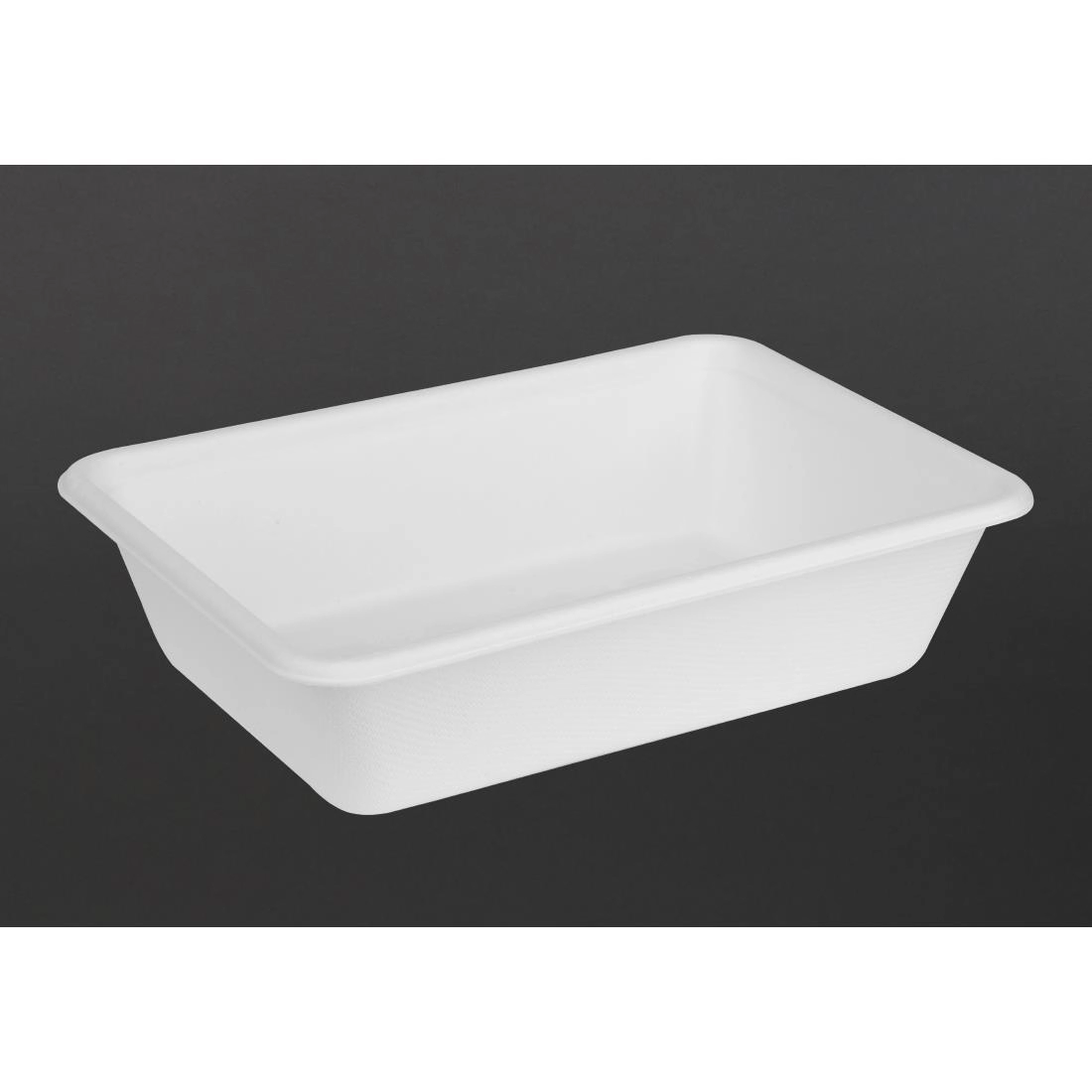 Vous pouvez acheter un Barquettes alimentaires en bagasse Fiesta Compostable 650ml (lot de 100) chez Supplierz BV