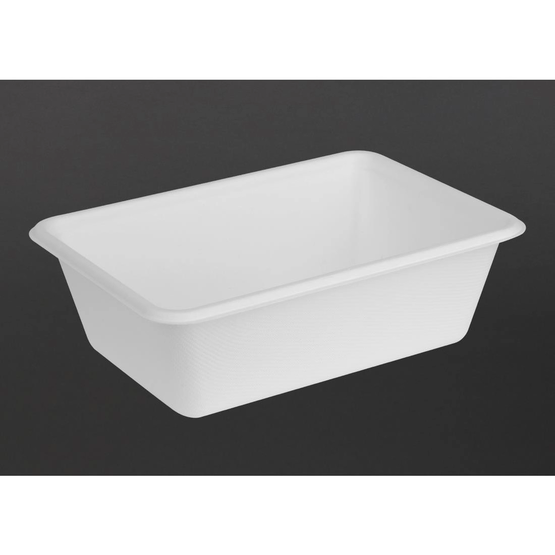 Vous pouvez acheter un Barquettes alimentaires en bagasse Fiesta Compostable 800ml (lot de 100) chez Supplierz BV