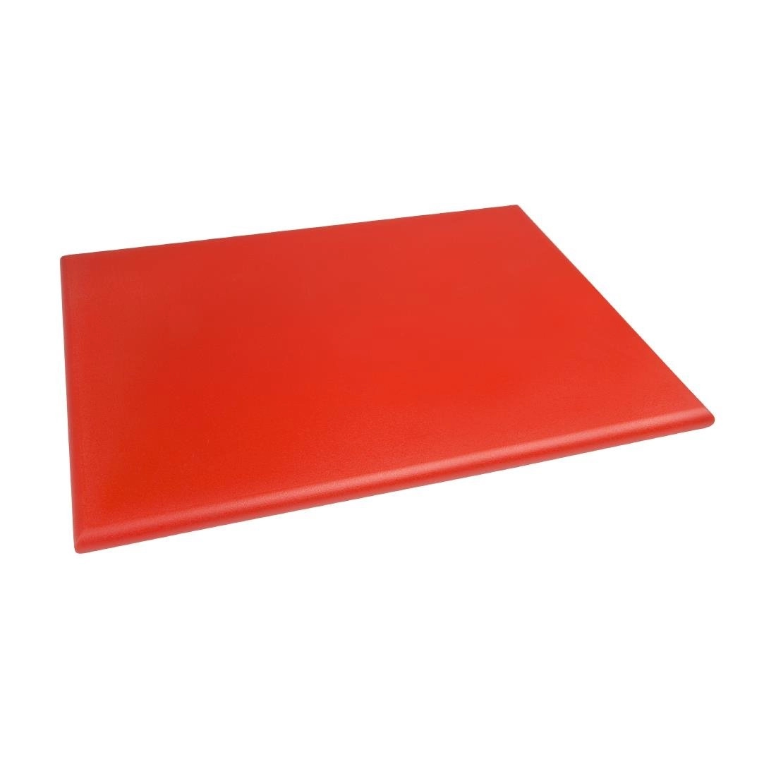 Vous pouvez acheter un Planche à découper extra large haute densité Hygiplas rouge chez Supplierz BV