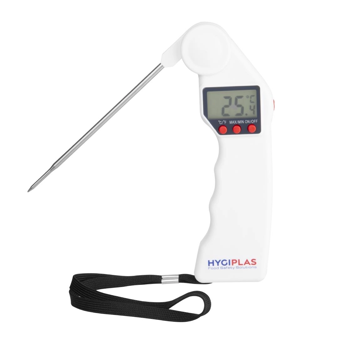 Sie können einen Taschenthermometer Easy Temp Farbcodiertes weißes Thermometer von Hygiplas bei Supplierz BV kaufen