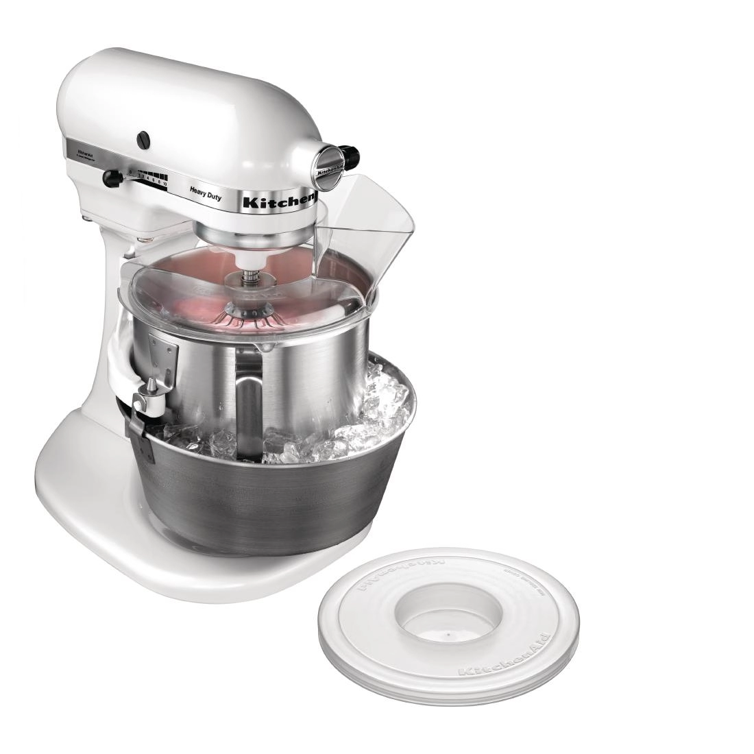 Een KitchenAid K5 planetaire mixer wit 4,8L 5KPM5EWH koop je bij Supplierz BV