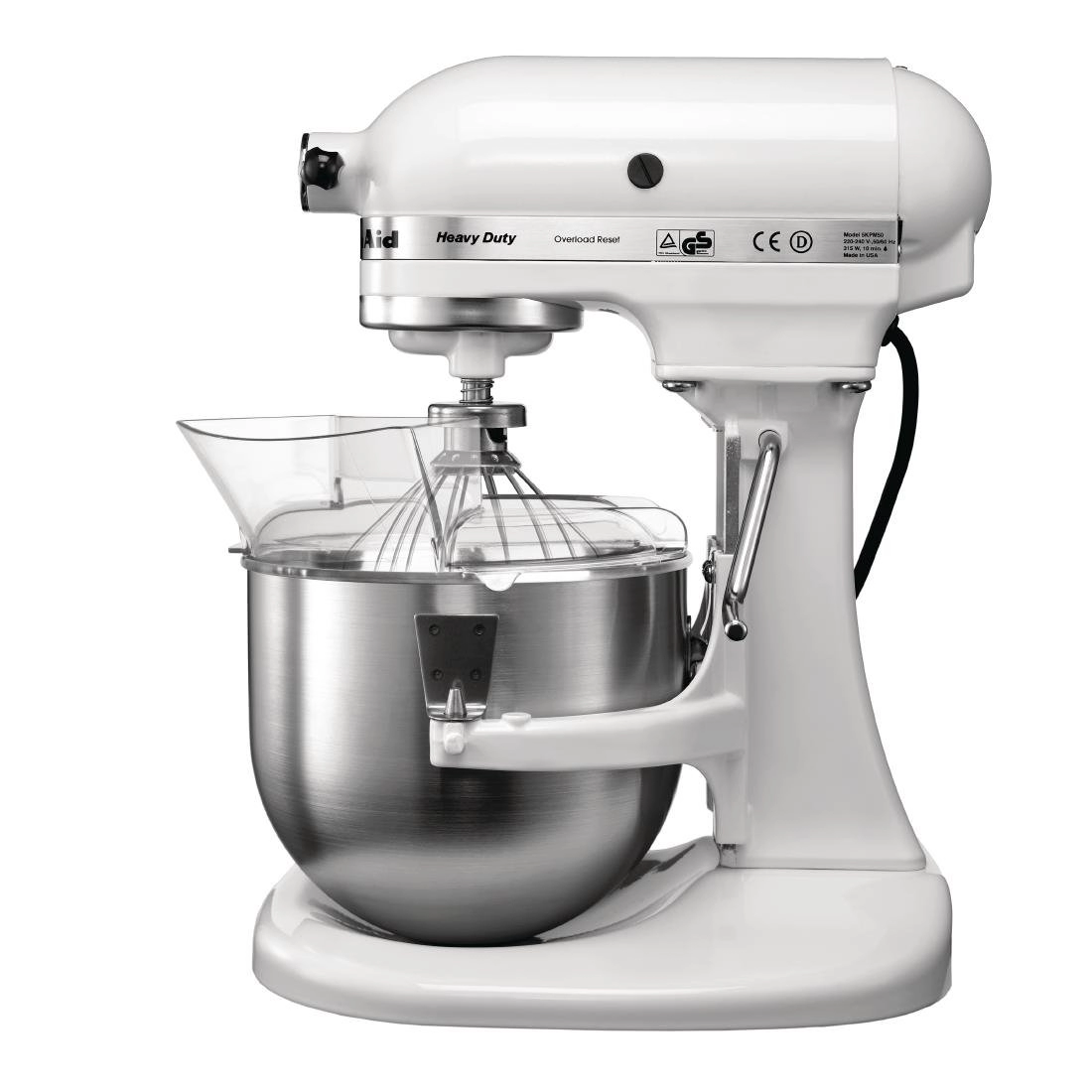 Een KitchenAid K5 planetaire mixer wit 4,8L 5KPM5EWH koop je bij Supplierz BV