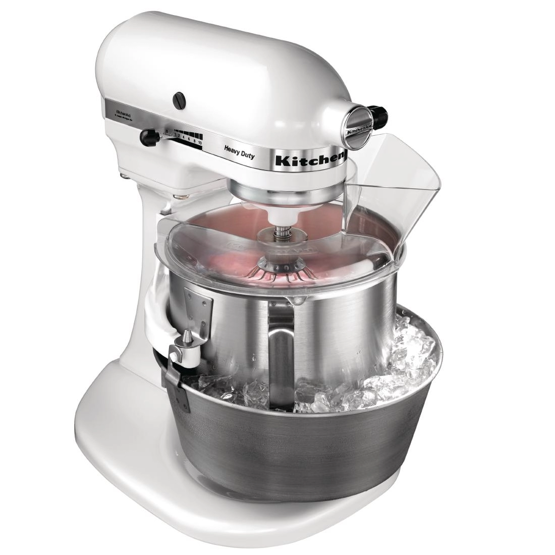 Een KitchenAid K5 planetaire mixer wit 4,8L 5KPM5EWH koop je bij Supplierz BV