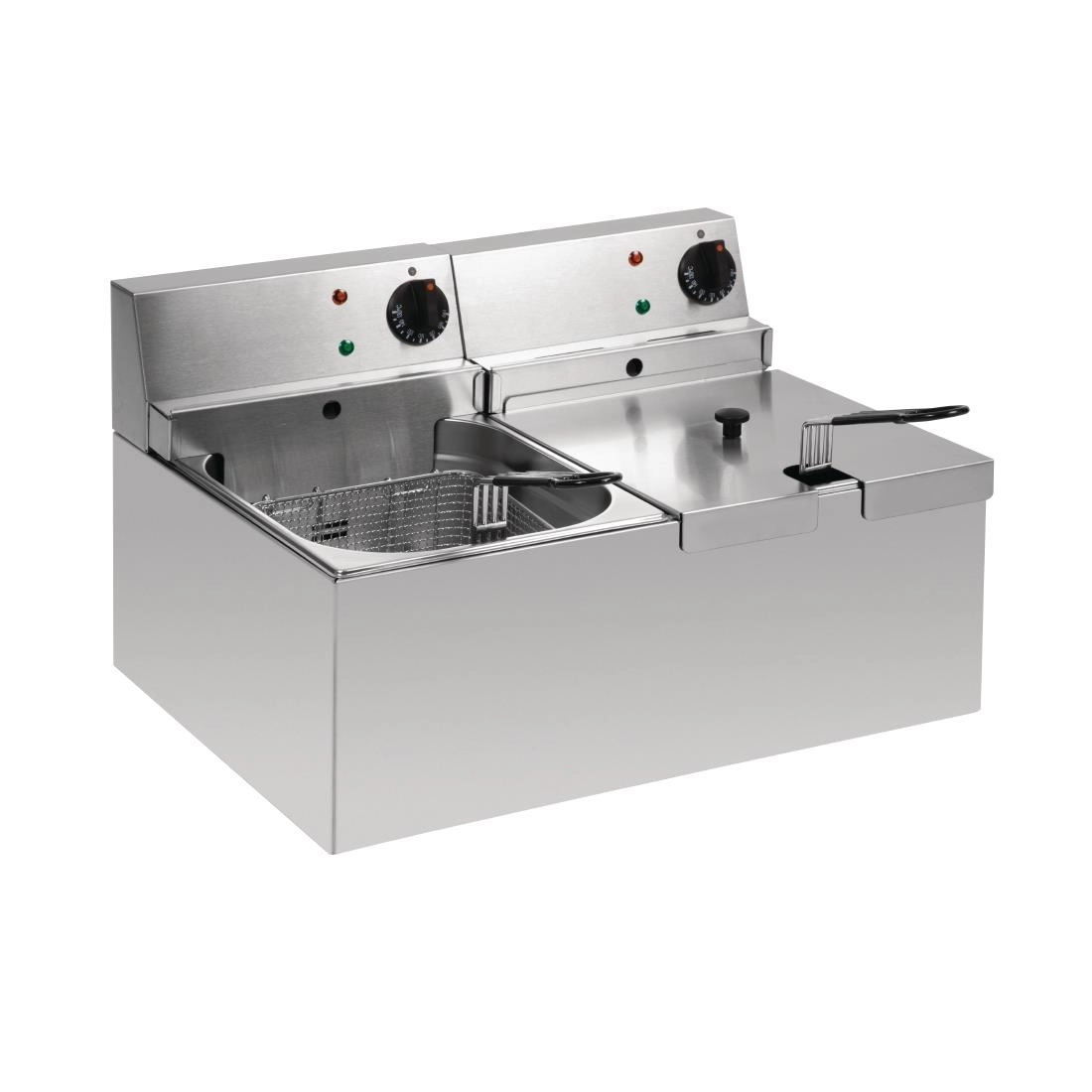 Vous pouvez acheter un Friteuse électrique de comptoir cuve double Lincat LDF2 chez Supplierz BV