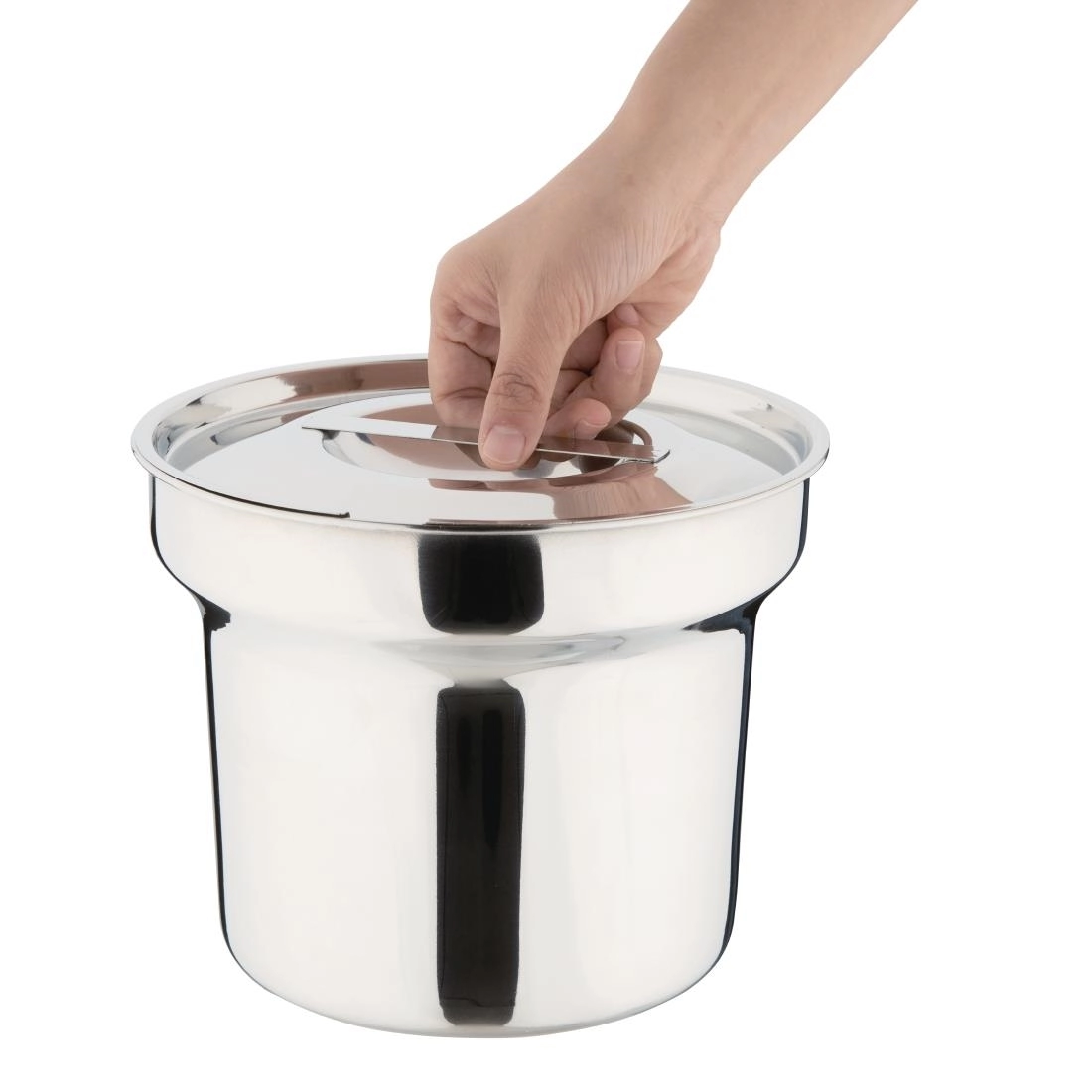 Vous pouvez acheter un Pot à bain-marie rond avec couvercle Vogue chez Supplierz BV