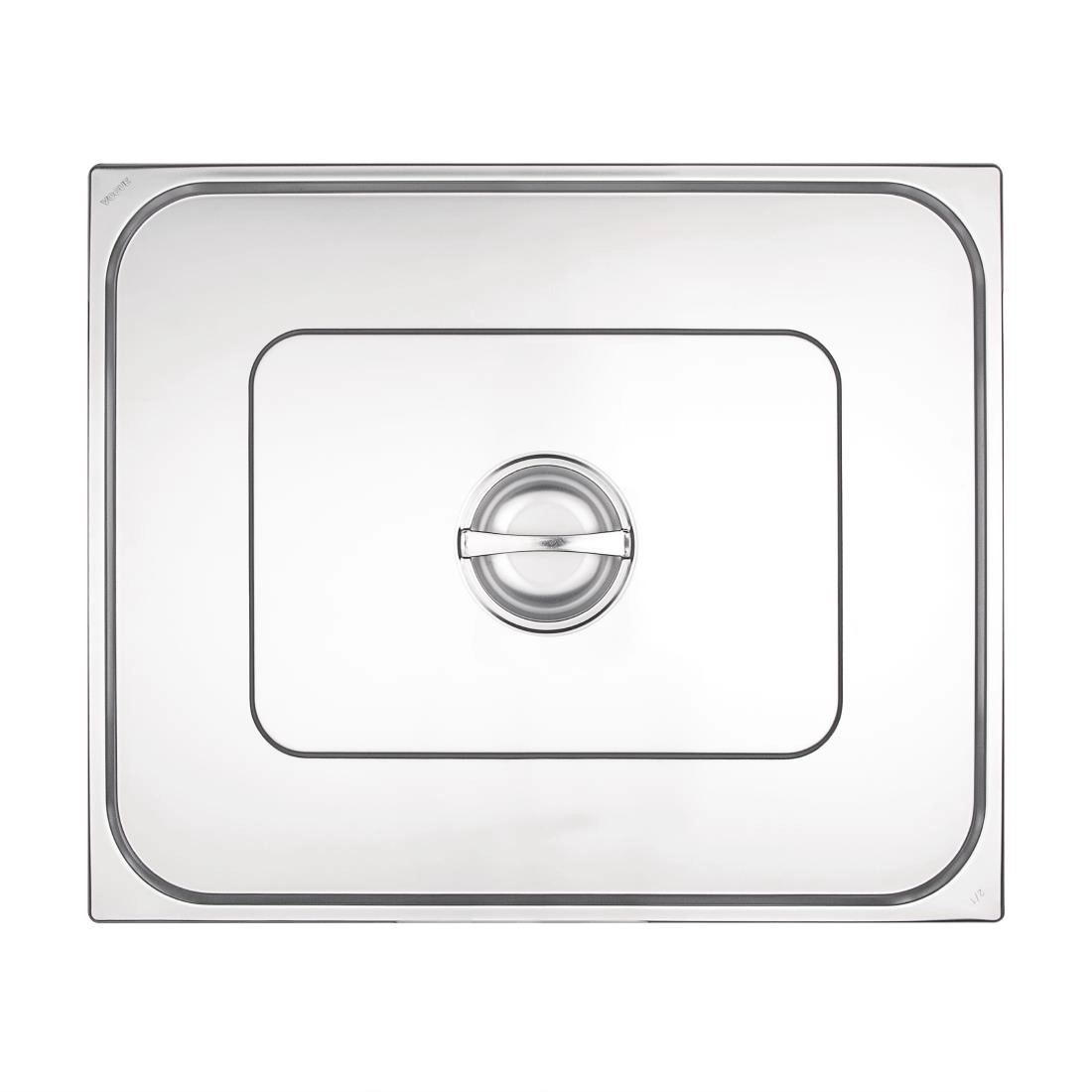 Vous pouvez acheter un Couvercle GN 2/1 inox double Vogue chez Supplierz BV