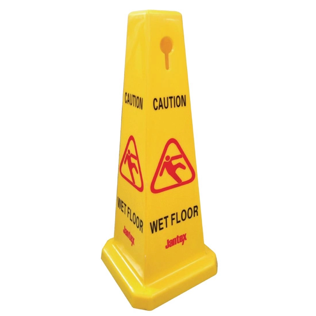 Een Jantex waarschuwingskegel "Caution wet floor" koop je bij Supplierz BV