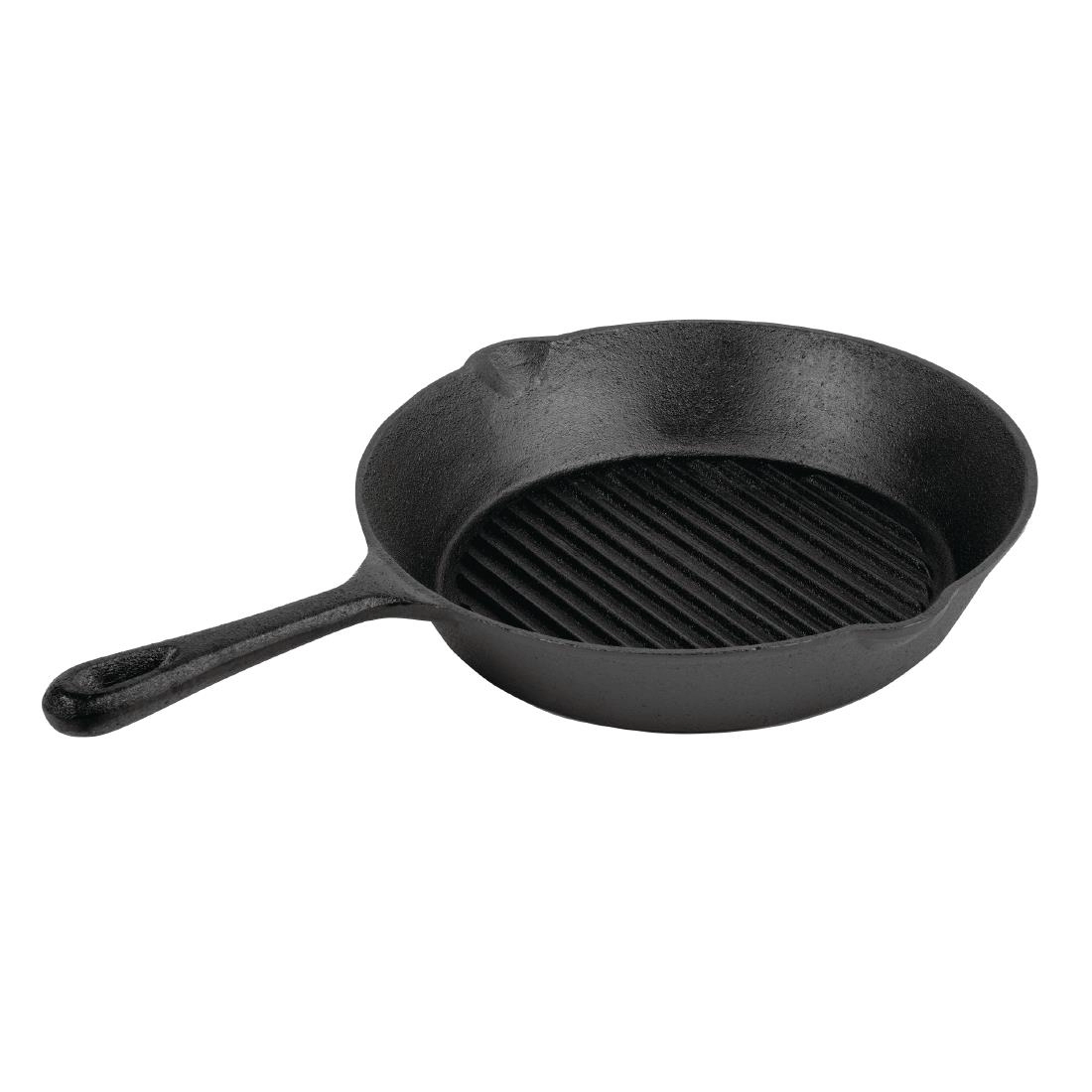 Buy your Vogue ronde gietijzeren inductie grillpan 26,7cm at Supplierz BV