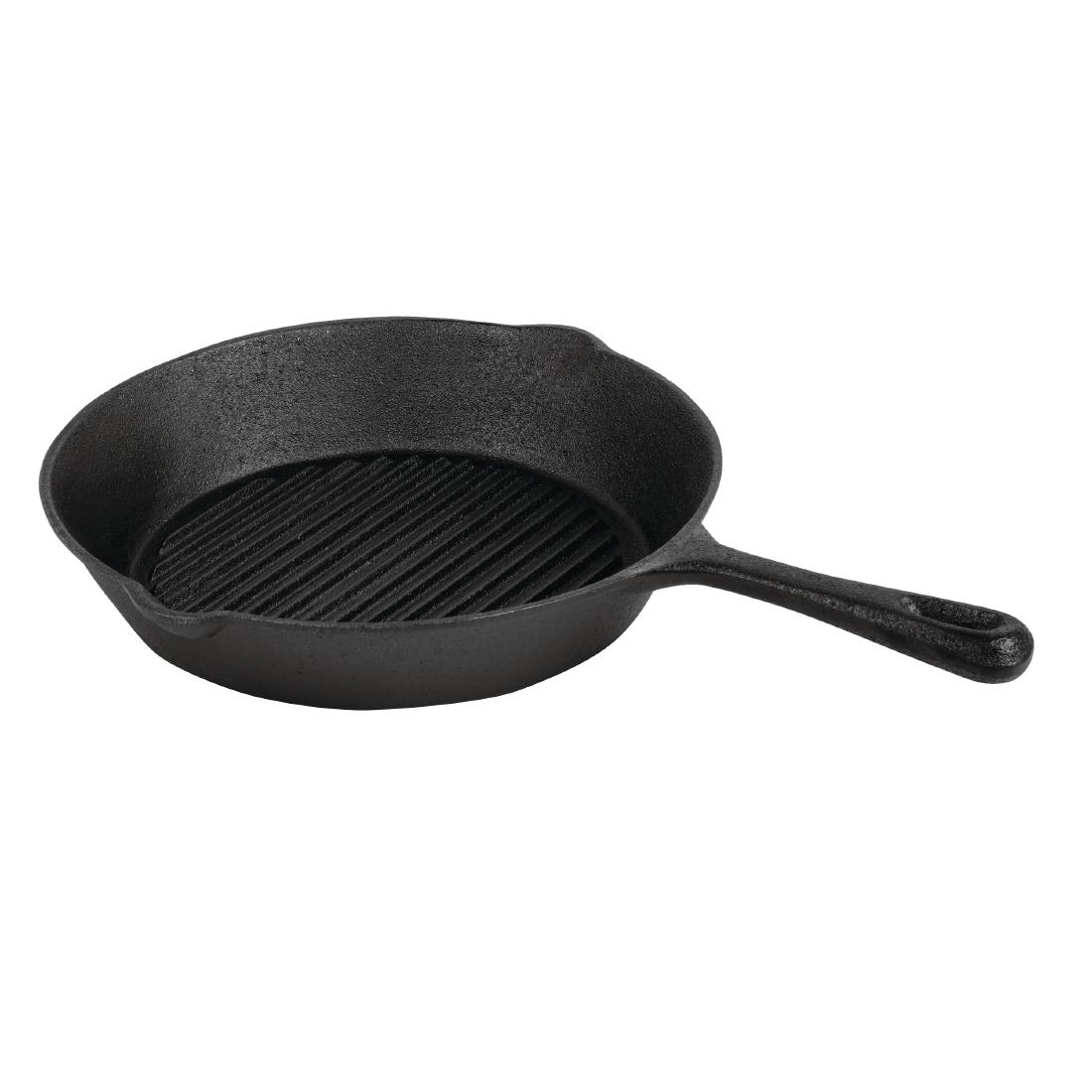 Buy your Vogue ronde gietijzeren inductie grillpan 26,7cm at Supplierz BV