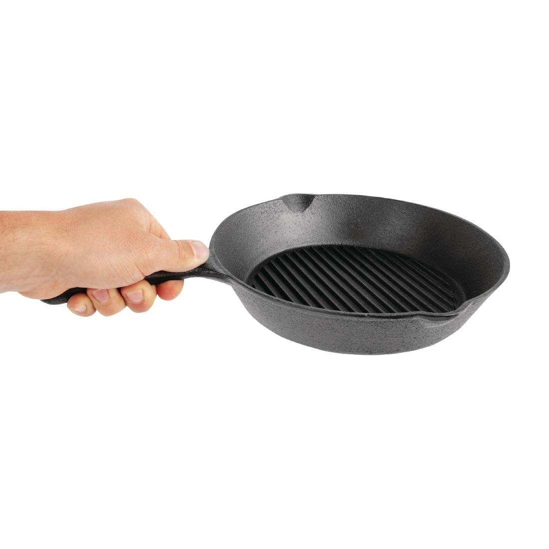 Buy your Vogue ronde gietijzeren inductie grillpan 26,7cm at Supplierz BV