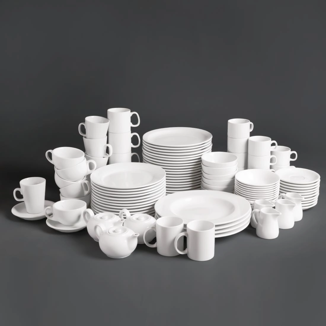 Een Olympia Whiteware cappuccinokop 30cl (12 stuks) koop je bij Supplierz BV