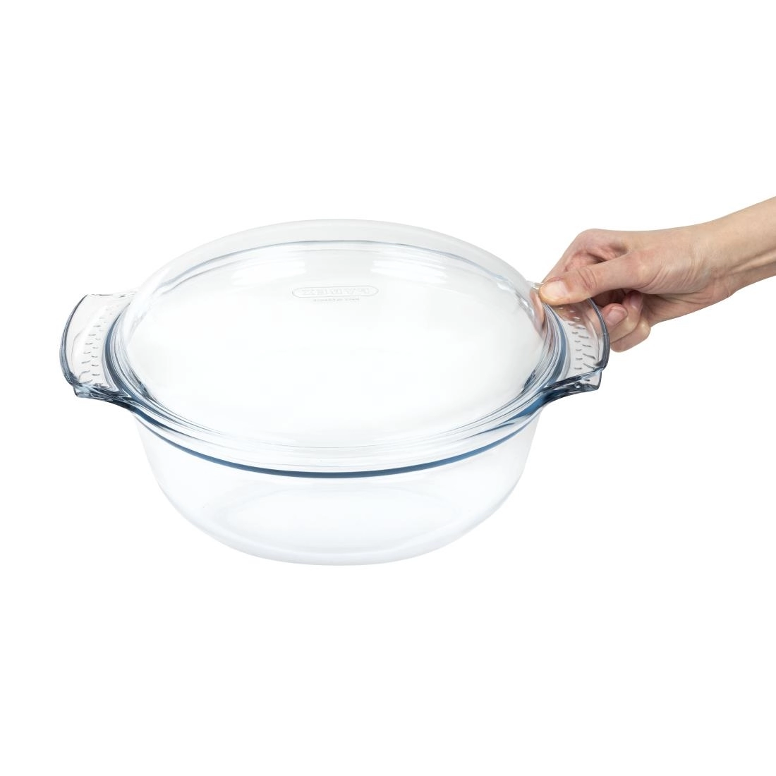 Een Pyrex ronde glazen casserole 3,75L koop je bij Supplierz BV