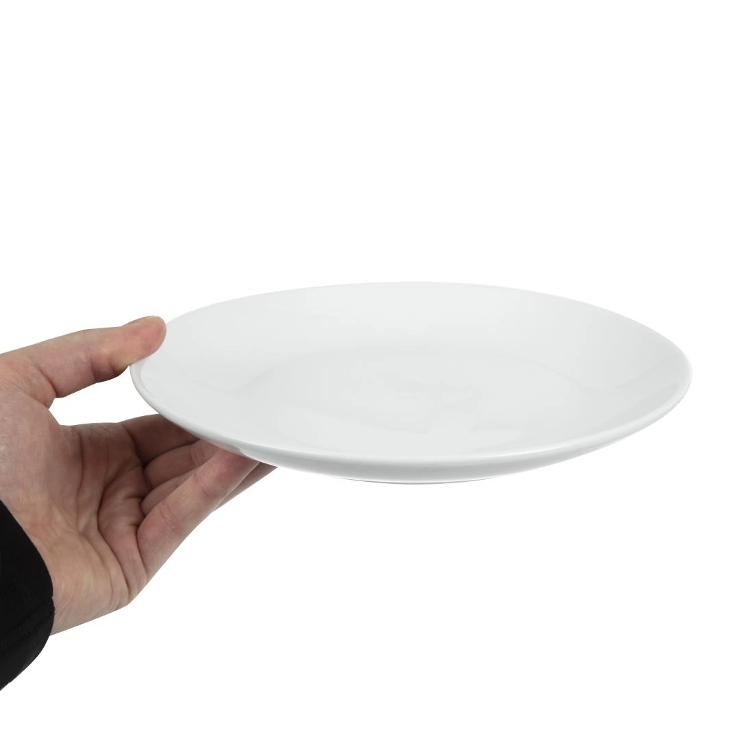 Vous pouvez acheter un Assiettes plates rondes Olympia 230mm (Lot de 12) chez Supplierz BV