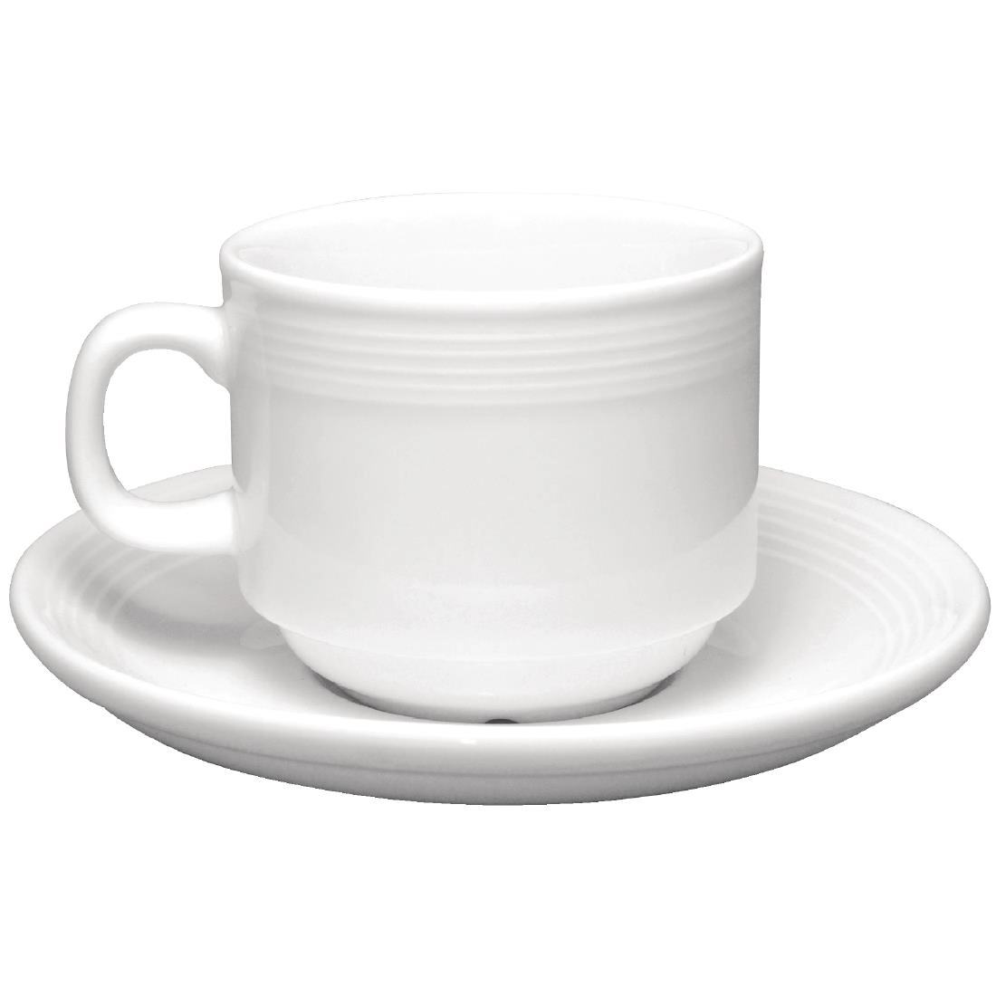 Vous pouvez acheter un Tasse à thé empilable Linear 20cl Olympia (Lot de 12) chez Supplierz BV