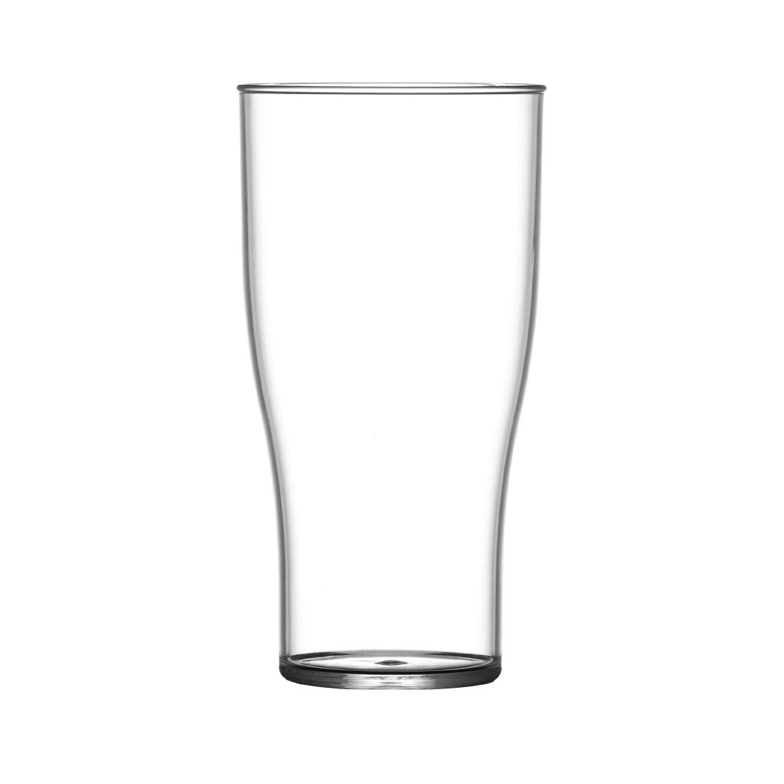 Een BBP genucleëerde polycarbonaat bierglazen half pint CE-markering (48 stuks) koop je bij Supplierz BV