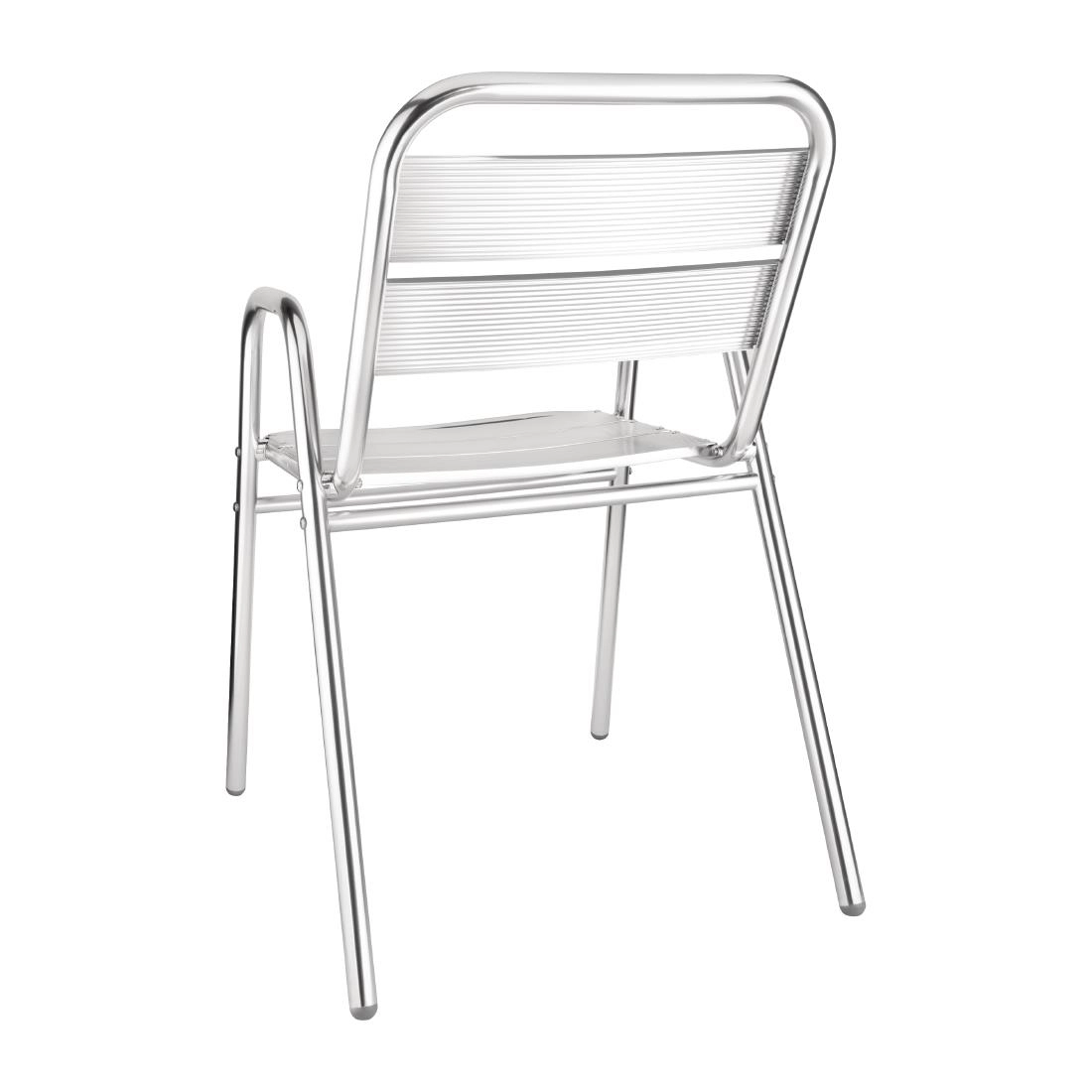 Een Bolero stapelbare aluminium stoelen (4 stuks) koop je bij Supplierz BV