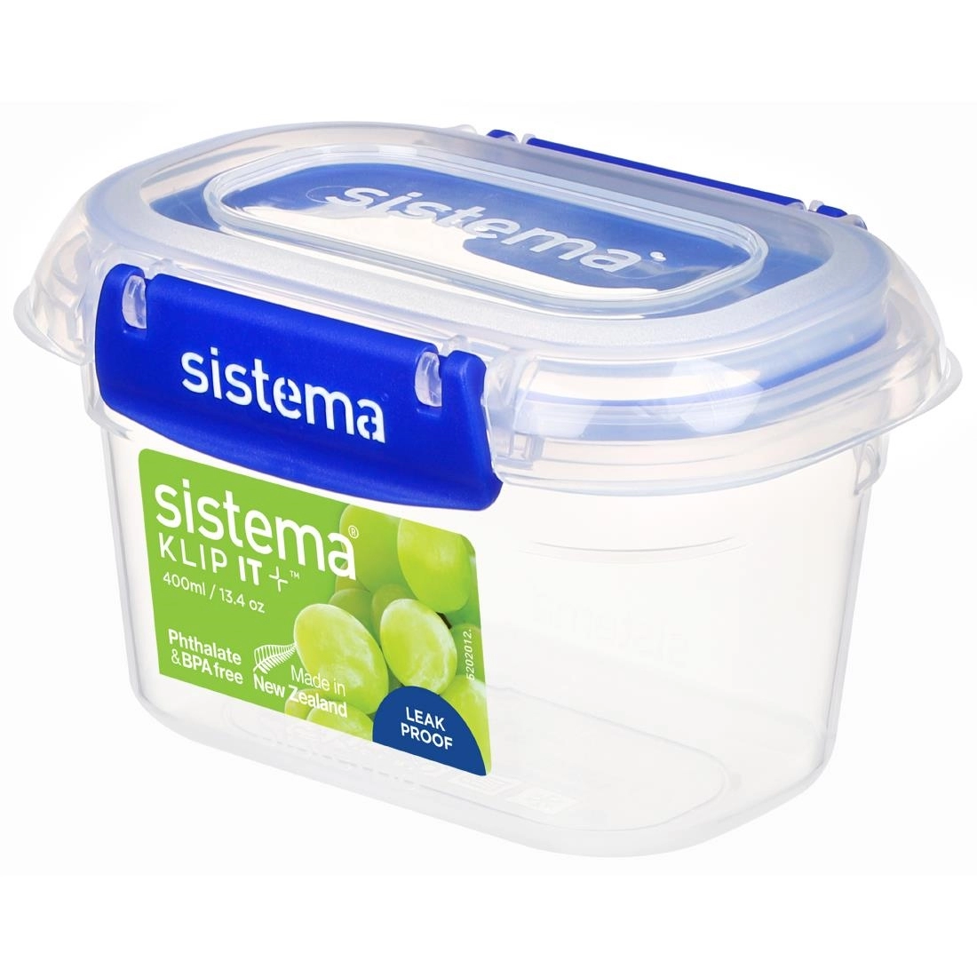 Vous pouvez acheter un Boîte alimentaire rectangulaire Sistema Klip It Plus 400ml chez Supplierz BV