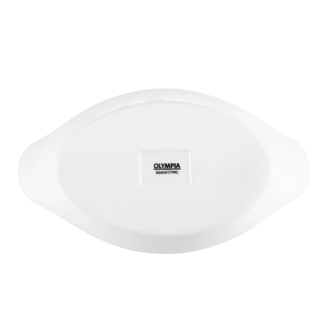 Sie können einen Olympia Whiteware ovale Gratinschalen weiß 20,4 x 11,5cm (6 Stück) bei Supplierz BV kaufen