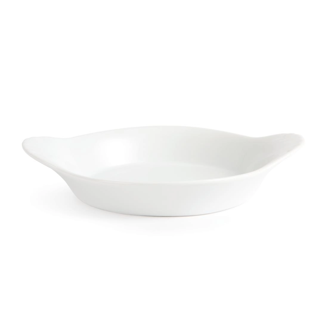 Een Olympia Whiteware ronde gratineerschalen met handvatten 19,2cm (6 stuks) koop je bij Supplierz BV