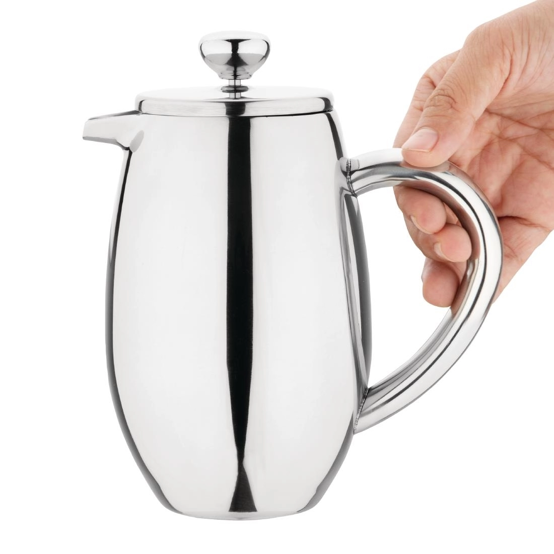 Een Olympia RVS Cafetière 0,4L koop je bij Supplierz BV