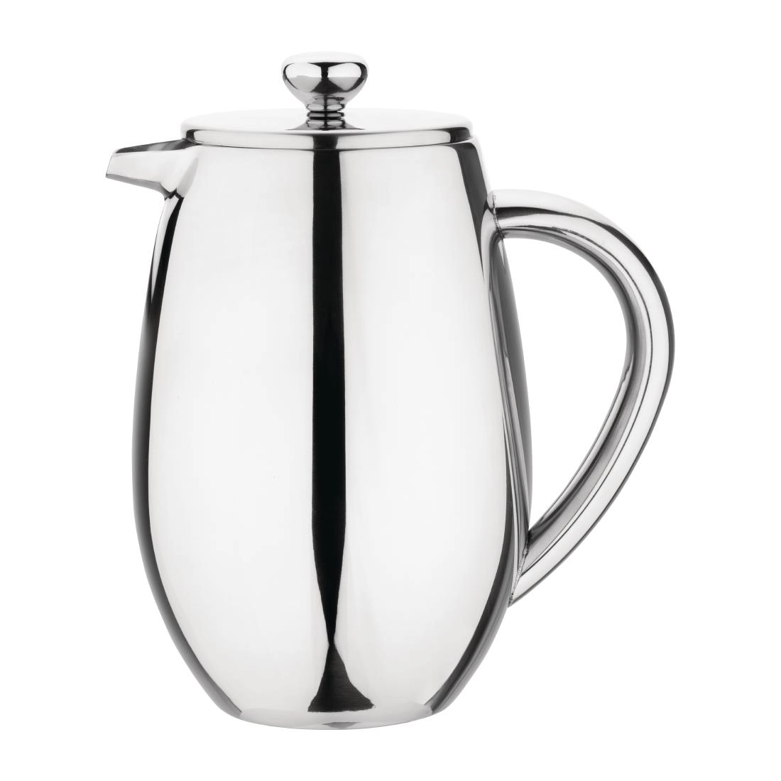 Vous pouvez acheter un Cafetière à piston en inox isotherme Olympia 6 tasses chez Supplierz BV