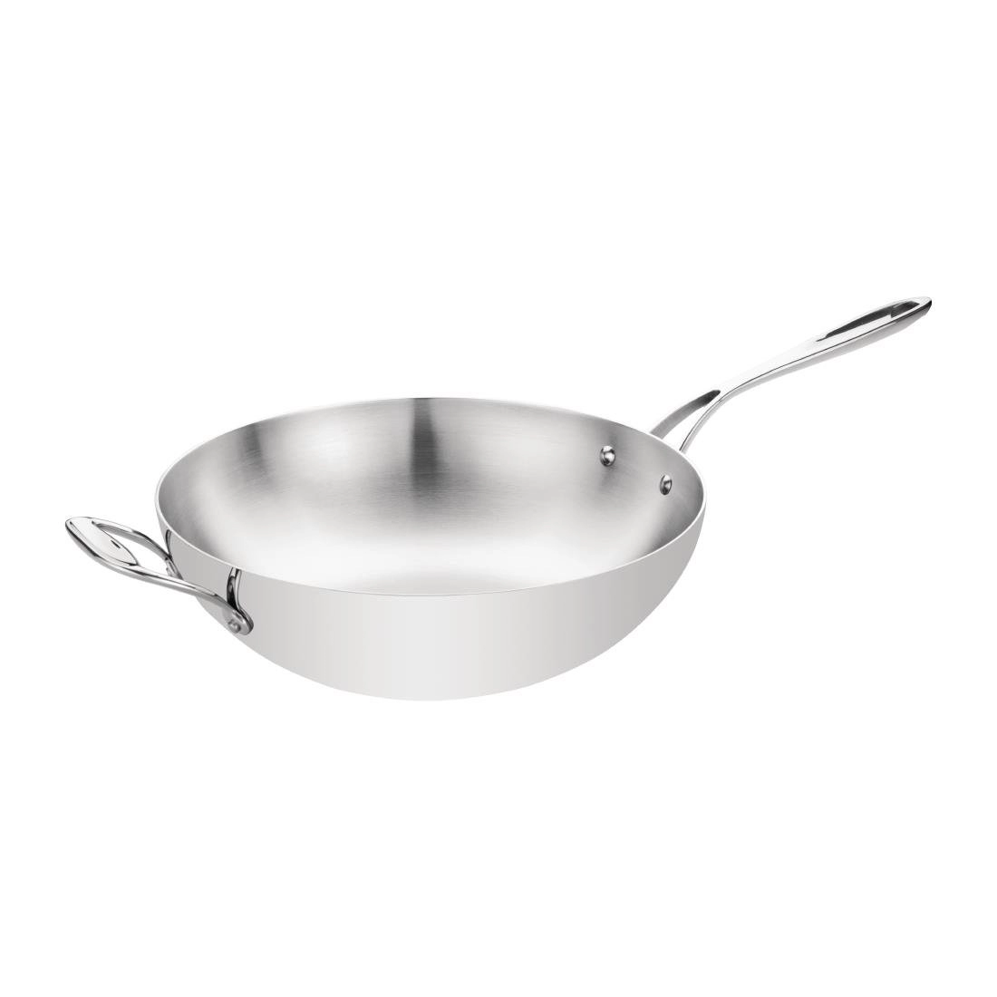 Buy your Vogue tri-wall wok met vlakke bodem 35cm at Supplierz BV