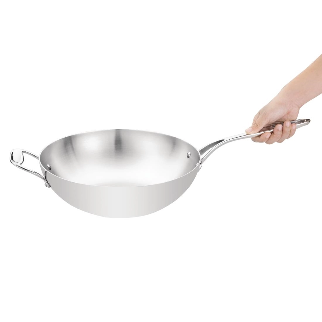 Buy your Vogue tri-wall wok met vlakke bodem 35cm at Supplierz BV