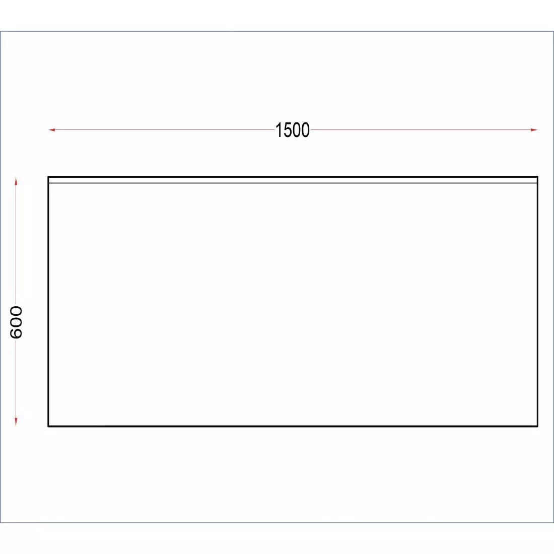 Een Holmes roestvrijstalen wandtafel met opstand 1500 mm koop je bij ShopXPress