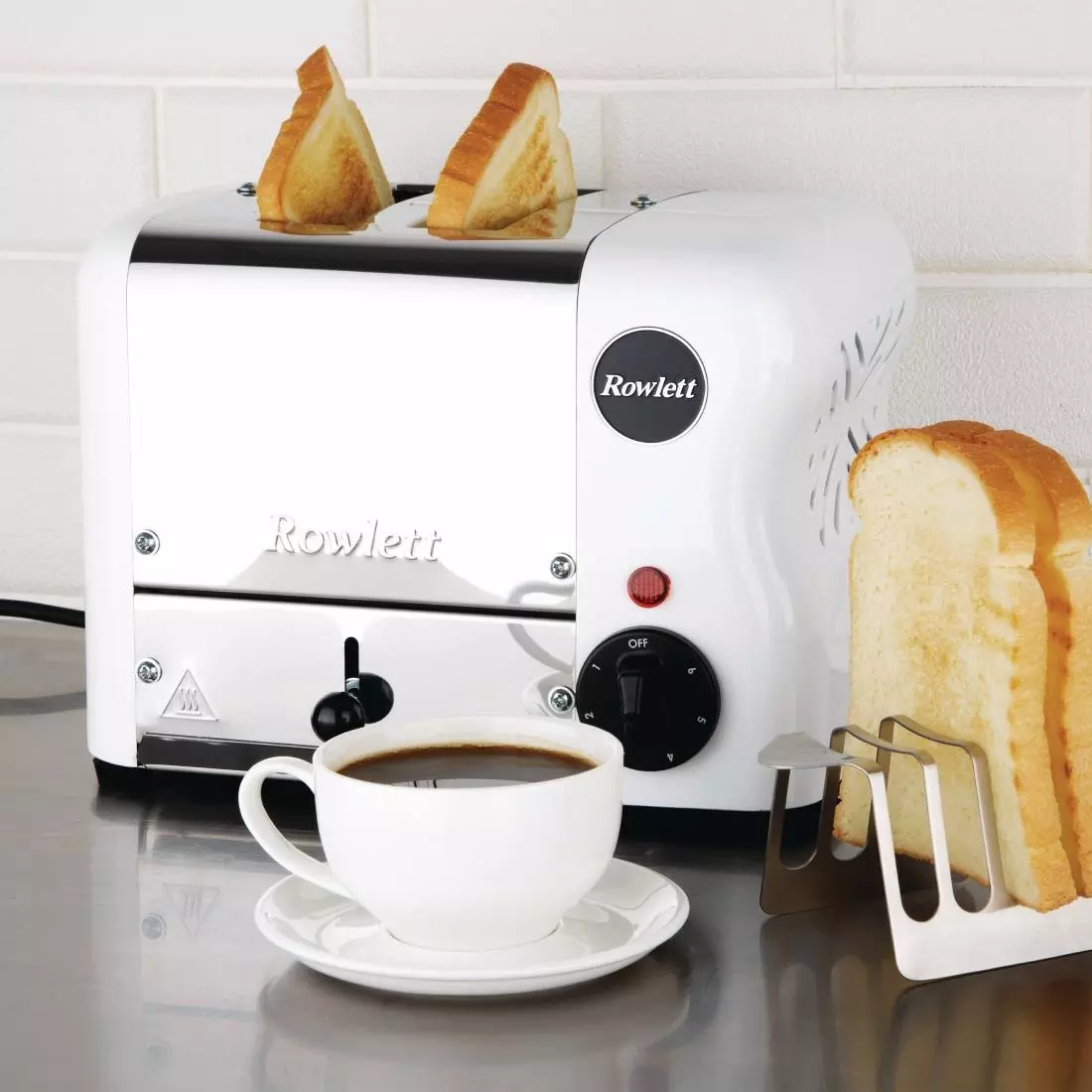 Een Rowlett Esprit broodrooster 2 sleuven wit koop je bij ShopXPress