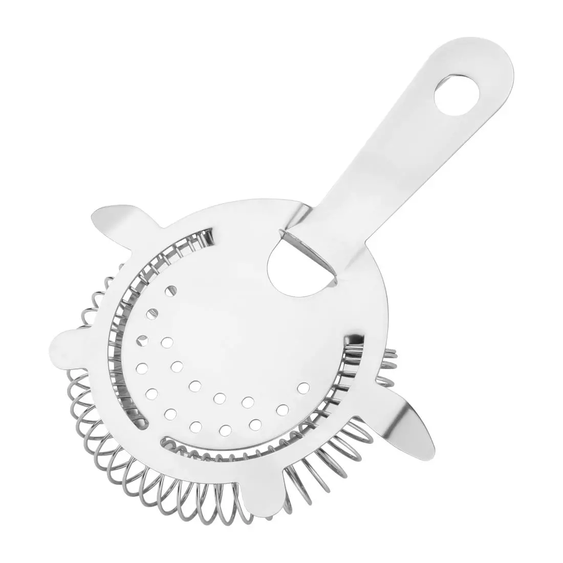 Een Olympia Hawthorne RVS cocktail zeef/strainer 4 tanden koop je bij ShopXPress