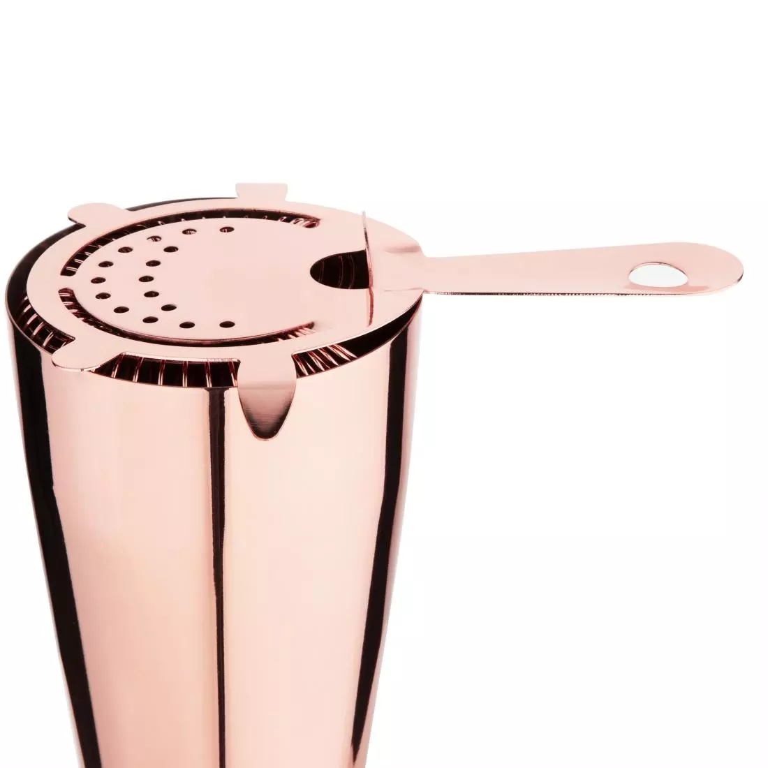 Een Olympia Hawthorne RVS cocktail strainer koperkleur koop je bij ShopXPress