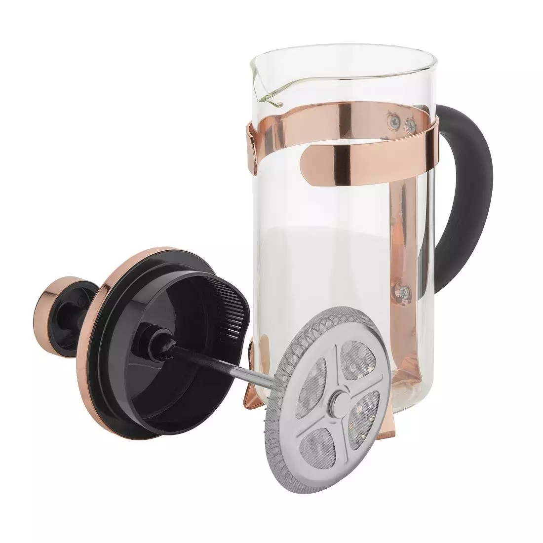 Een Olympia moderne cafetière koperkleur 35cl koop je bij ShopXPress