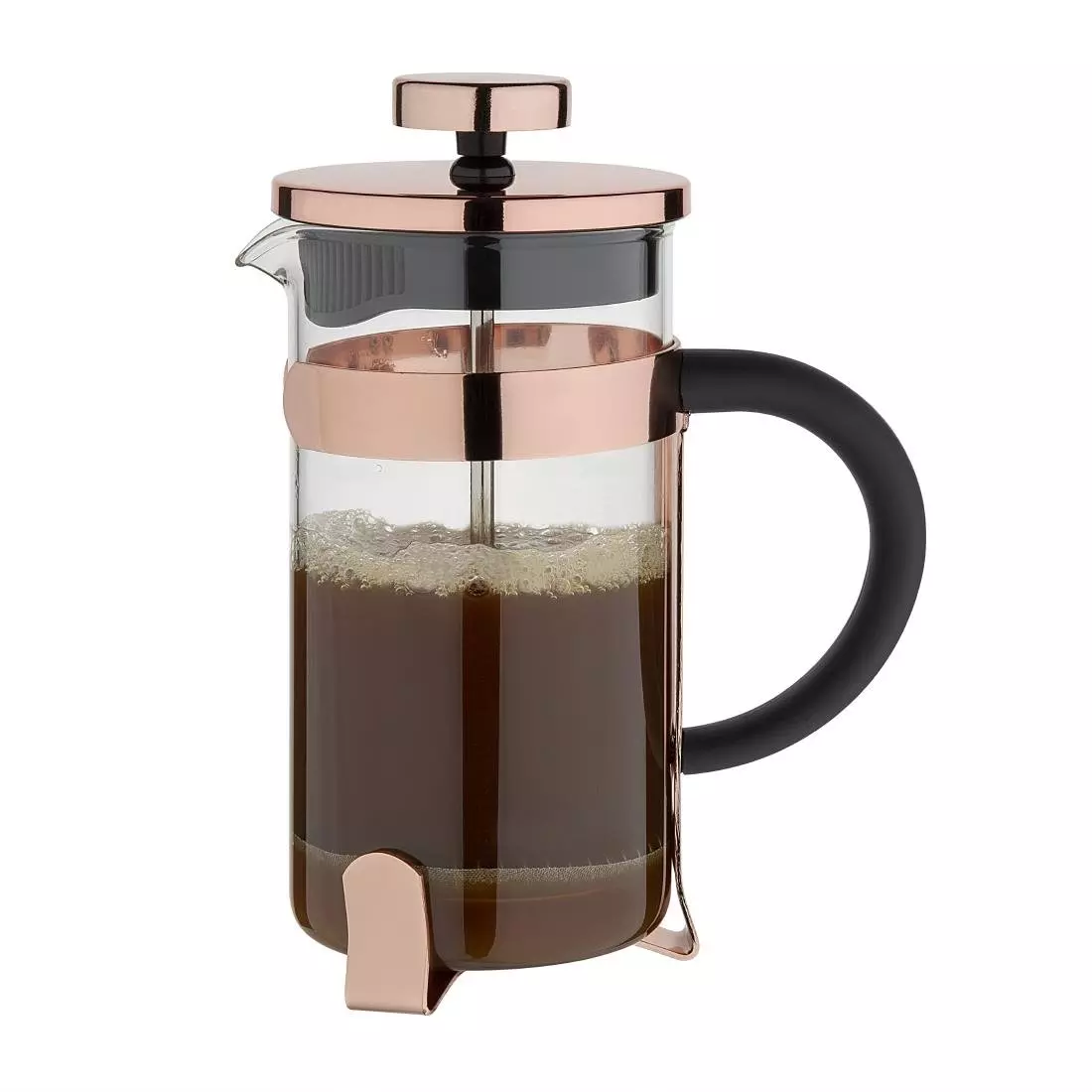 Een Olympia moderne cafetière koperkleur 35cl koop je bij ShopXPress