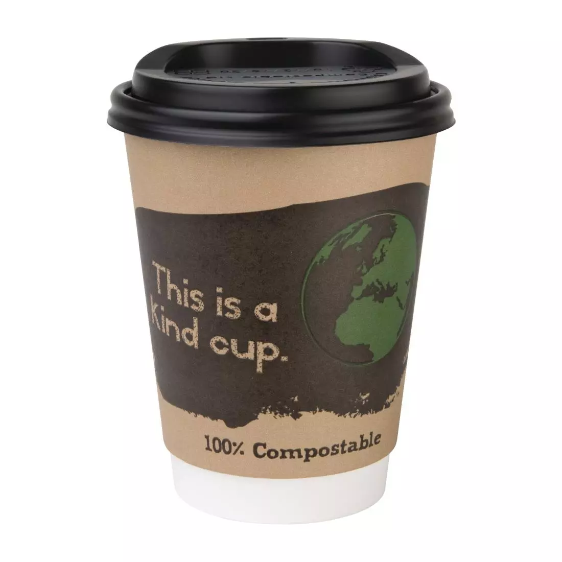 Een Fiesta Compostable composteerbare deksels voor 34cl koffiebekers (1000 stuks) koop je bij ShopXPress