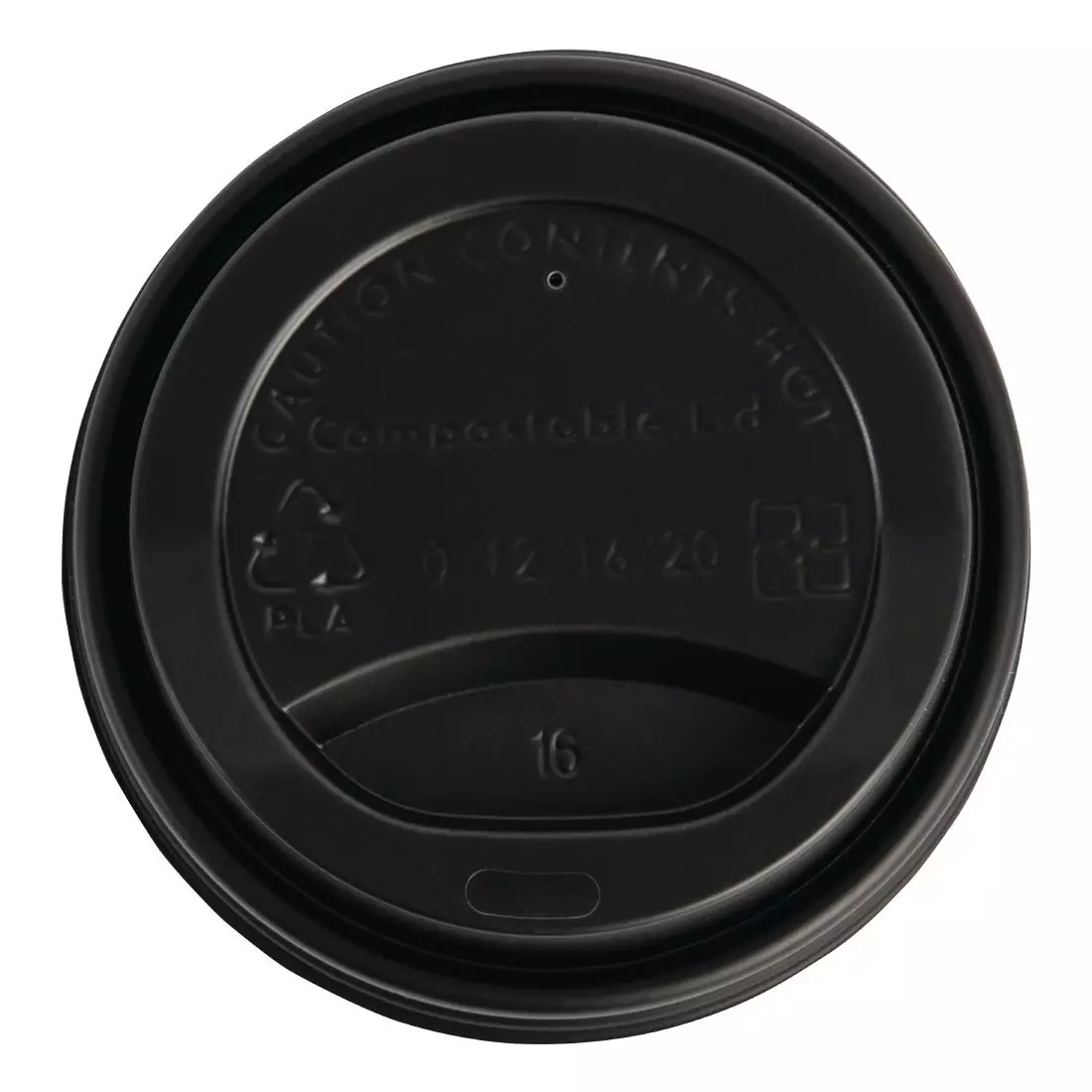 Een Fiesta Compostable composteerbare deksels voor 34cl koffiebekers (50 stuks) koop je bij ShopXPress