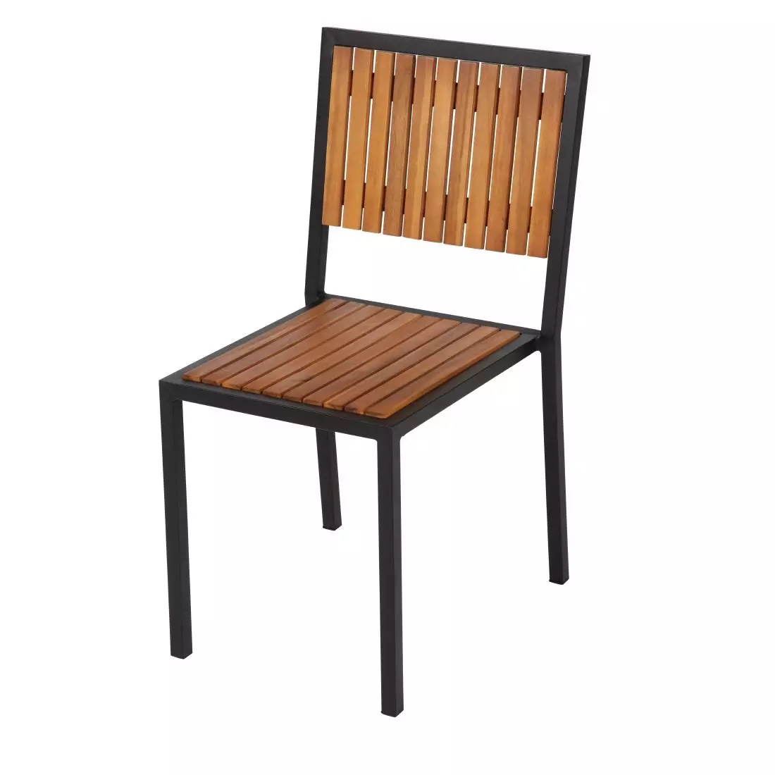 Een Bolero stalen en acaciahouten stoelen (4 stuks) koop je bij ShopXPress