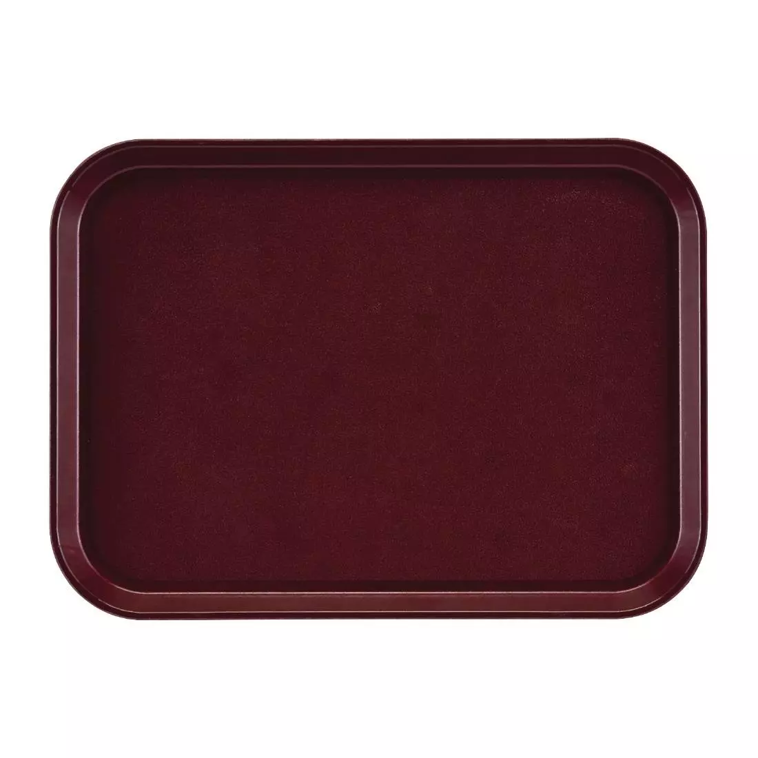 Een Cambro epictread glasvezel rechthoekig antislip dienblad bordeaux 415mm koop je bij ShopXPress