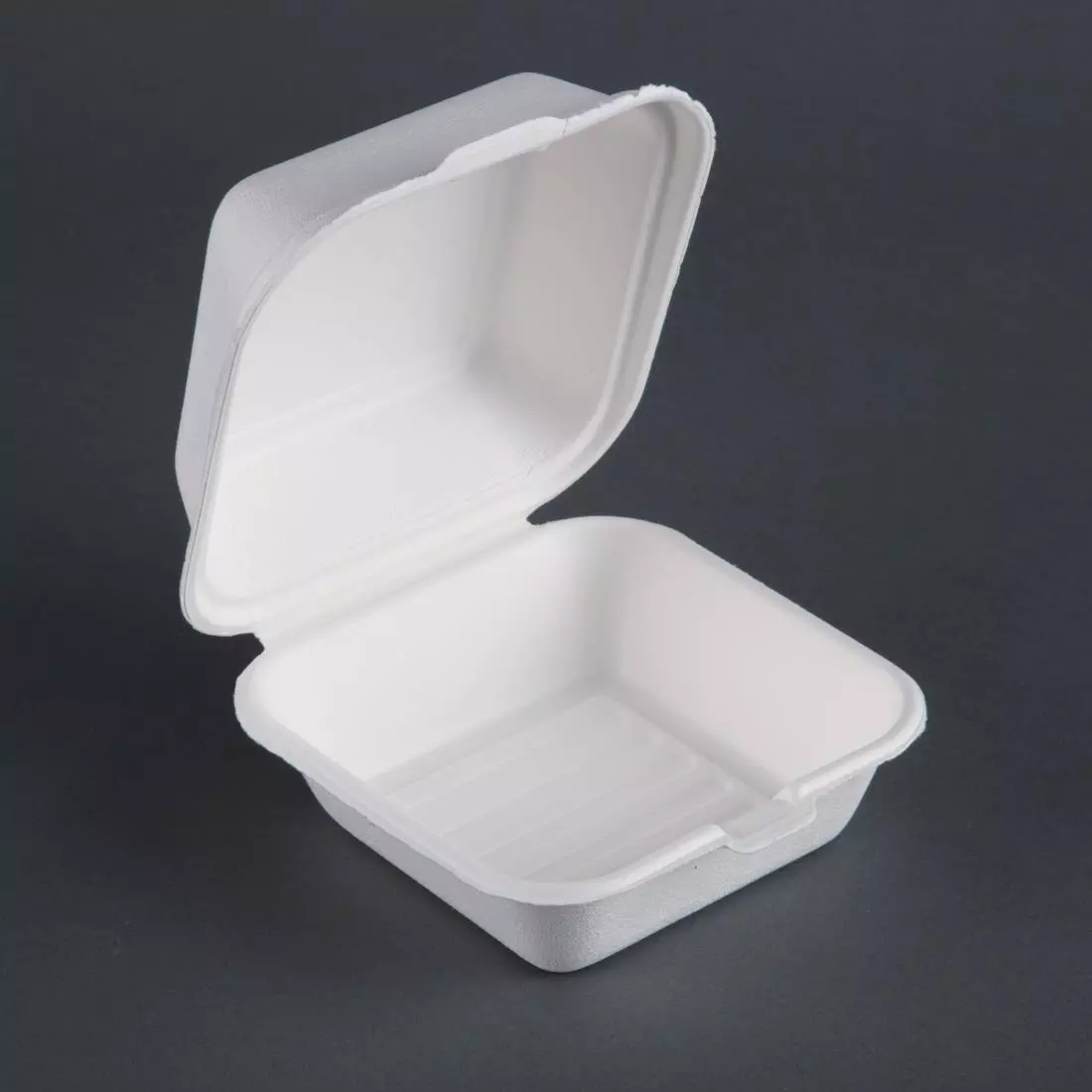 Een Fiesta Compostable bagasse hamburgerbakjes 153mm (500 stuks) koop je bij ShopXPress