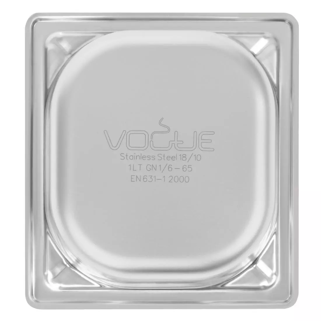 Een Vogue RVS GN 1/6 bak 65mm koop je bij ShopXPress