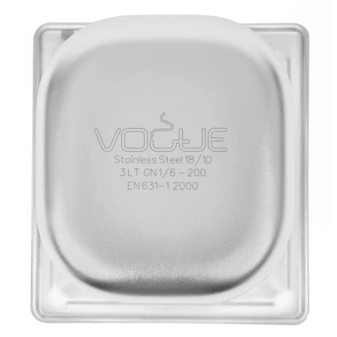 Een Vogue RVS GN 1/6 bak 200mm koop je bij ShopXPress