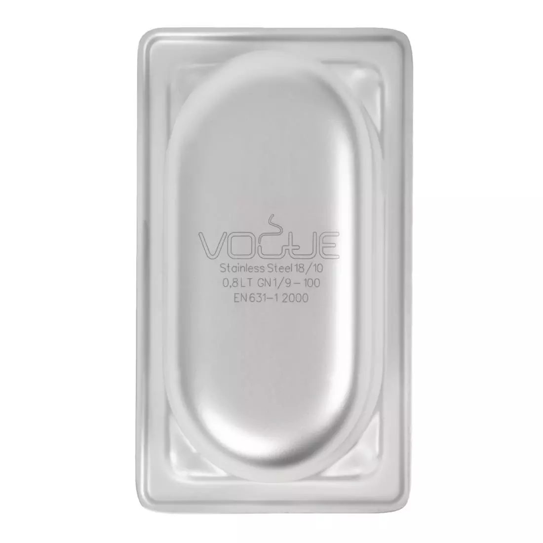 Een Vogue RVS GN 1/9 bak 100mm koop je bij ShopXPress