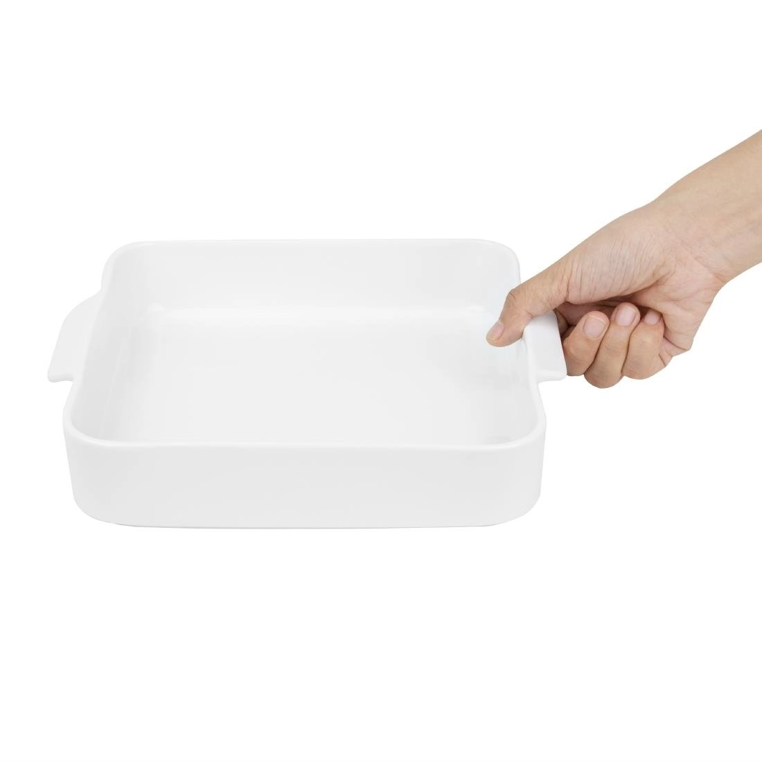 Een Olympia whiteware vierkante braadslee 260x225x50mm (verpakking van 2) koop je bij ShopXPress